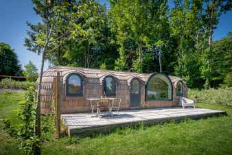 Maison de vacances unique avec sauna et terrasse privée à Vaux-sur-Sûre pour 4 personnes