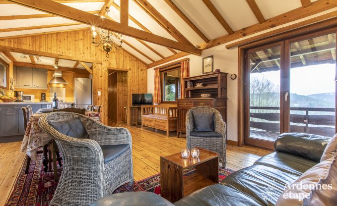 Chalet 5 personnes avec vue panoramique sur Vencimont