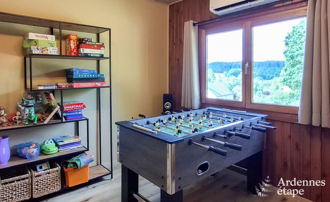 Charmant chalet  Vencimont pour 4-6 personnes : rnov en 2025, quipements adapts aux familles et emplacement adapt aux cyclistes