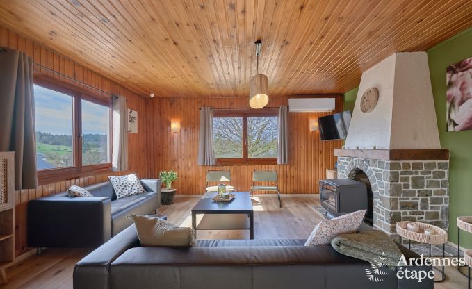 Charmant chalet  Vencimont pour 4-6 personnes : rnov en 2025, quipements adapts aux familles et emplacement adapt aux cyclistes