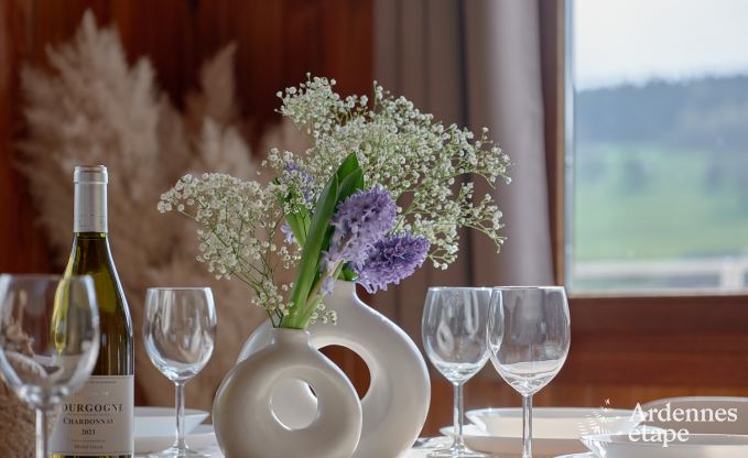 Charmant chalet  Vencimont pour 4-6 personnes : rnov en 2025, quipements adapts aux familles et emplacement adapt aux cyclistes