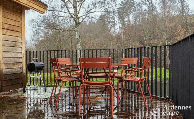 S�jour in�dit en Ardenne : Maison sur pilotis tout confort pour 5 personnes � Vencimont