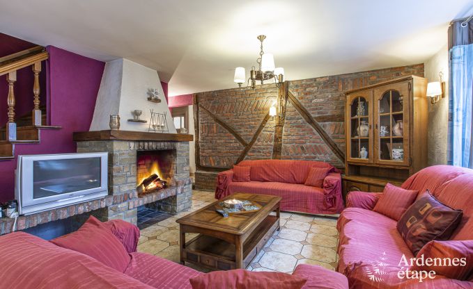 Maison de vacances � Vencimont pour 12 personnes en Ardenne