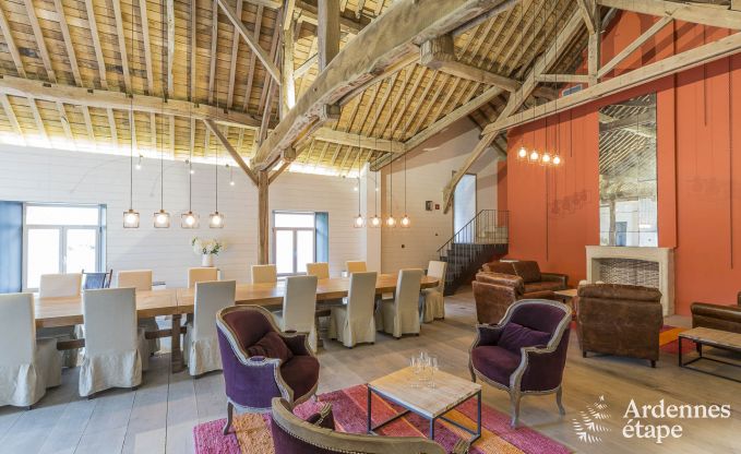 Maison de vacances � Vencimont pour 17 personnes en Ardenne
