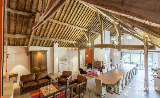 Maison de vacances � Vencimont pour 17 personnes en Ardenne