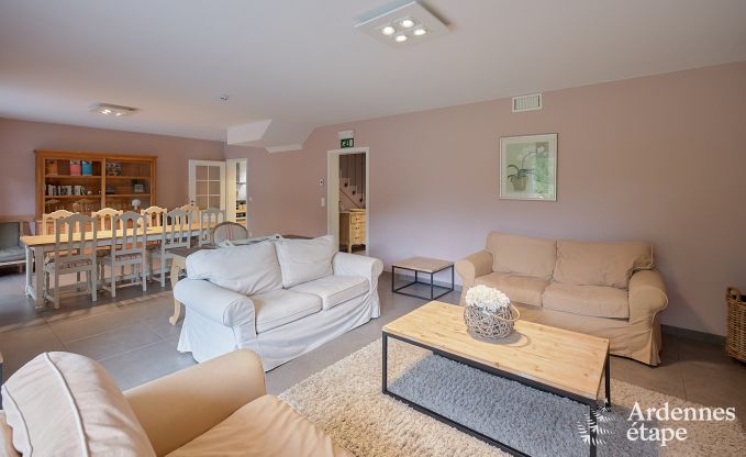 Maison de vacances � Vencimont pour 17 personnes en Ardenne