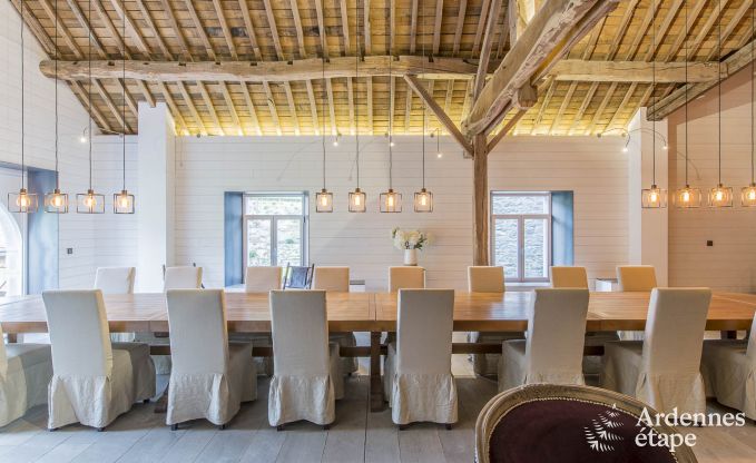 Maison de vacances � Vencimont pour 17 personnes en Ardenne
