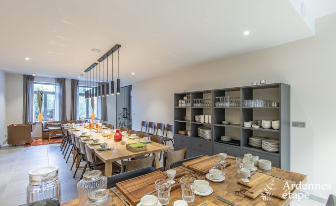 Maison de vacances � Vencimont pour 20 personnes en Ardenne