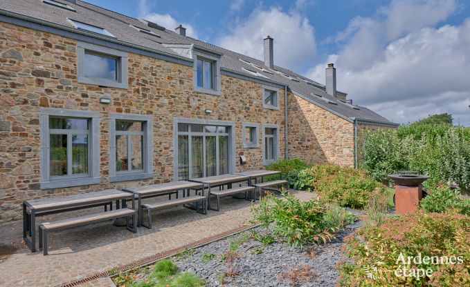 Maison de vacances � Vencimont pour 20 personnes en Ardenne