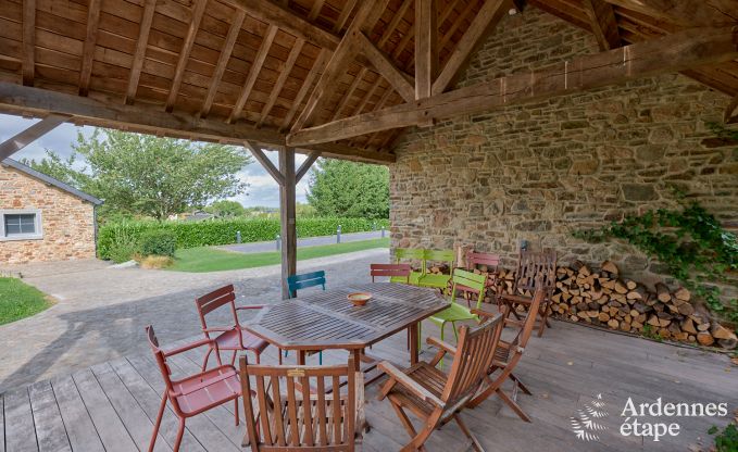 Maison de vacances � Vencimont pour 20 personnes en Ardenne