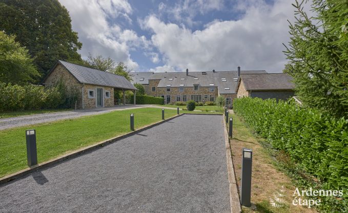 Maison de vacances � Vencimont pour 40 personnes en Ardenne