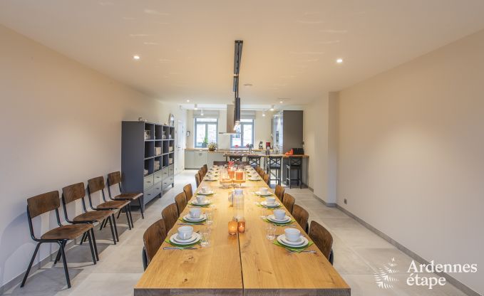 Maison de vacances � Vencimont pour 40 personnes en Ardenne