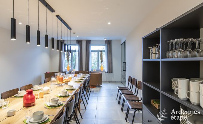 Maison de vacances � Vencimont pour 40 personnes en Ardenne