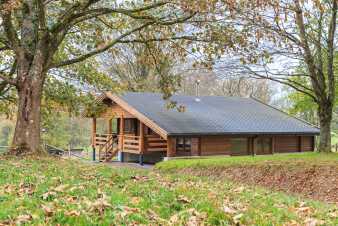 Chalet cosy à louer en Ardenne, pour 7 personnes (près de Vielsalm)