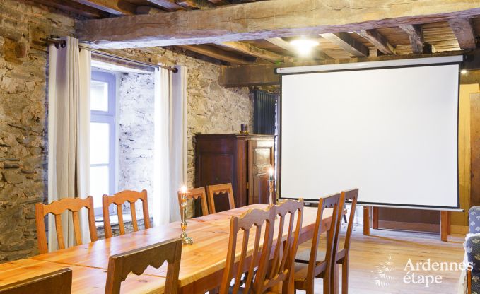 Gite de charme � Vielsalm pour 19 personnes en Ardenne