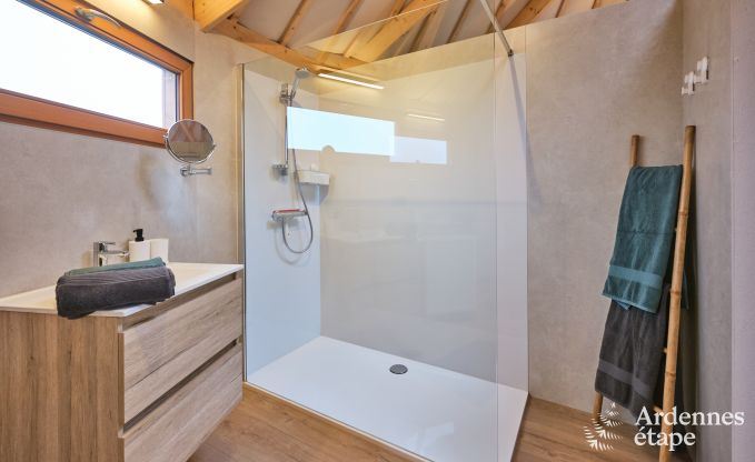 S�jour insolite dans un yourte unique � Vielsalm : entour� de prairies, avec jardin, lits faits et 1 chien