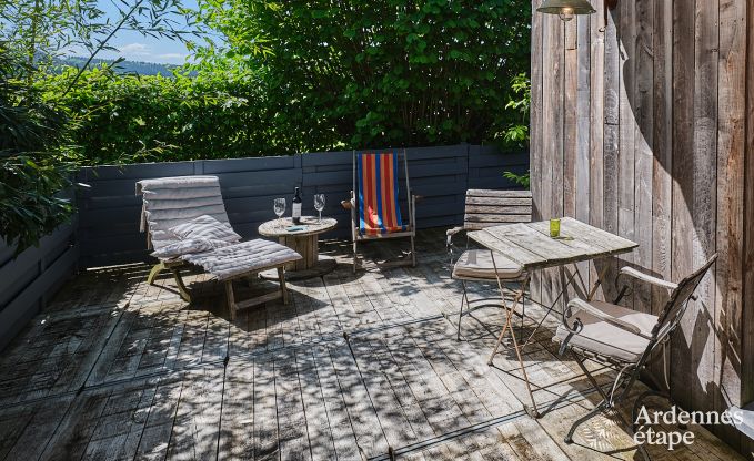 Tiny house romantique pour 2 personnes avec jacuzzi priv, pole  pellets et jardin  Vielsalm, Ardenne