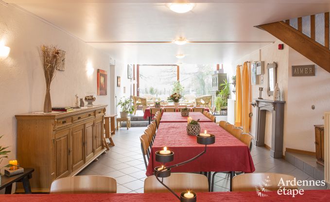 Maison de vacances � Vielsalm pour 27 personnes en Ardenne