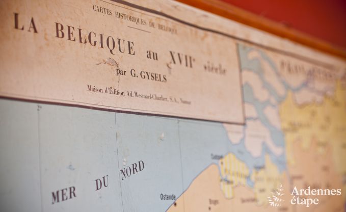 Grande maison de vacances pr�s de Vielsalm pour 21 personnes avec 7 chambres, 4 salles de bains, salle de jeux et jardin priv�