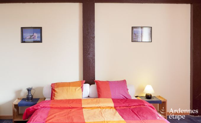 Grande maison de vacances pr�s de Vielsalm pour 21 personnes avec 7 chambres, 4 salles de bains, salle de jeux et jardin priv�