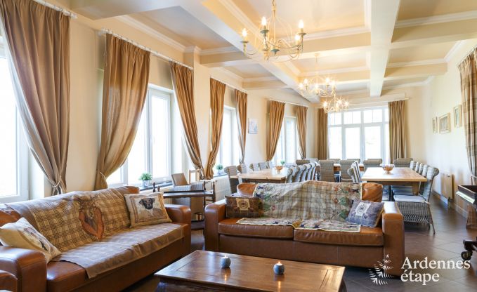 Maison de vacances � Vielsalm pour 34 personnes en Ardenne