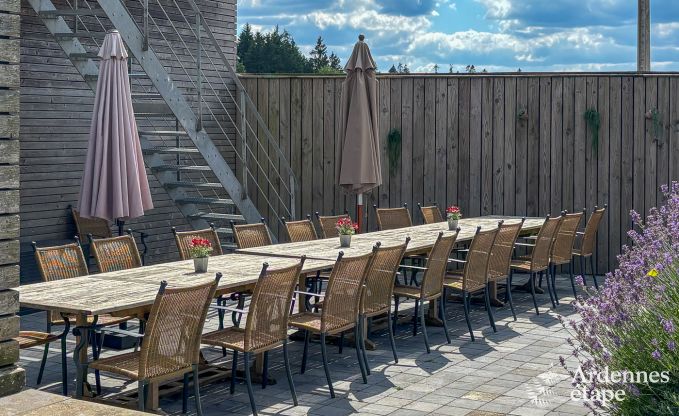 Vacances � la ferme � Vielsalm pour 20 personnes en Ardenne