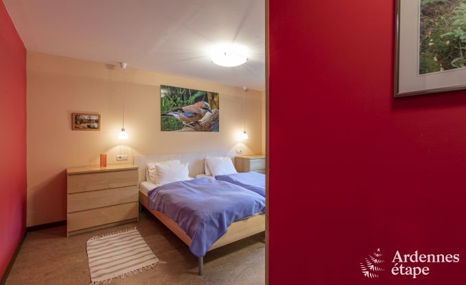 Grande maison de vacances � Vielsalm pour 22 personnes avec 10 chambres, salle de jeux, sauna et grand jardin