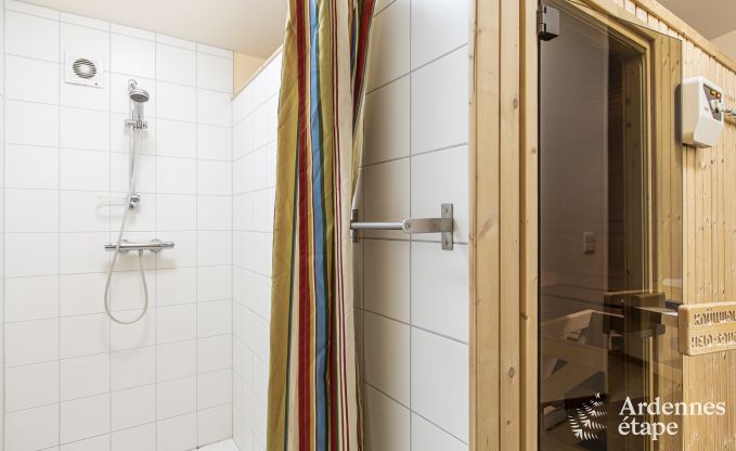 Grande maison de vacances � Vielsalm pour 22 personnes avec 10 chambres, salle de jeux, sauna et grand jardin