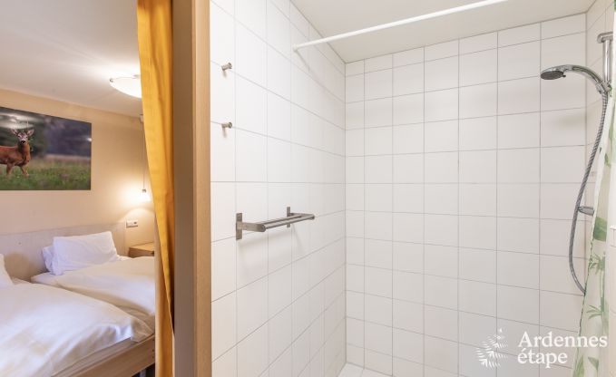 Grande maison de vacances � Vielsalm pour 22 personnes avec 10 chambres, salle de jeux, sauna et grand jardin