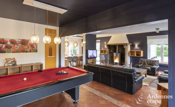 Grande villa de Luxe � Vielsalm pour 26 personnes en Ardenne