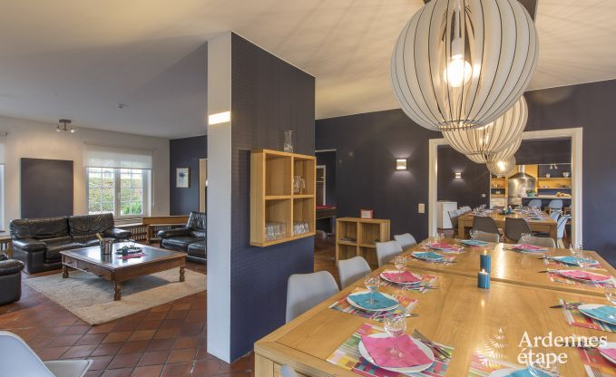 Grande villa de Luxe � Vielsalm pour 26 personnes en Ardenne