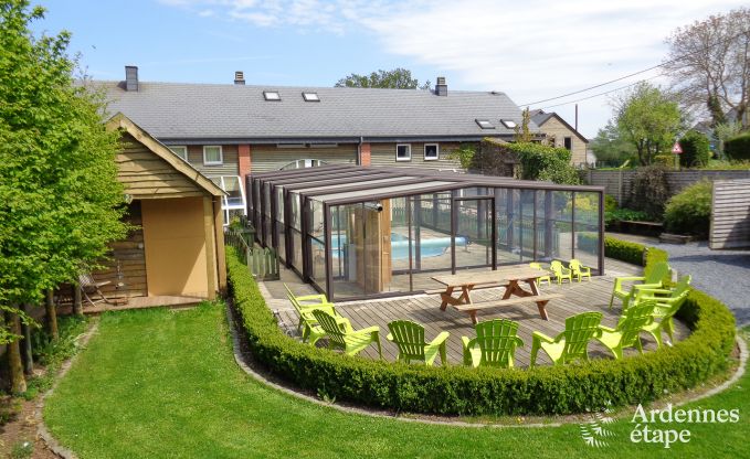 Villa avec piscine et wellness � Vielsalm pour 31 personnes en Ardenne