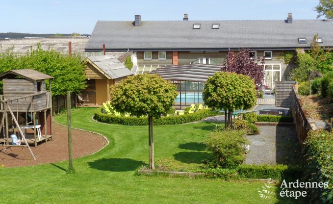 Villa avec piscine et wellness � Vielsalm pour 31 personnes en Ardenne