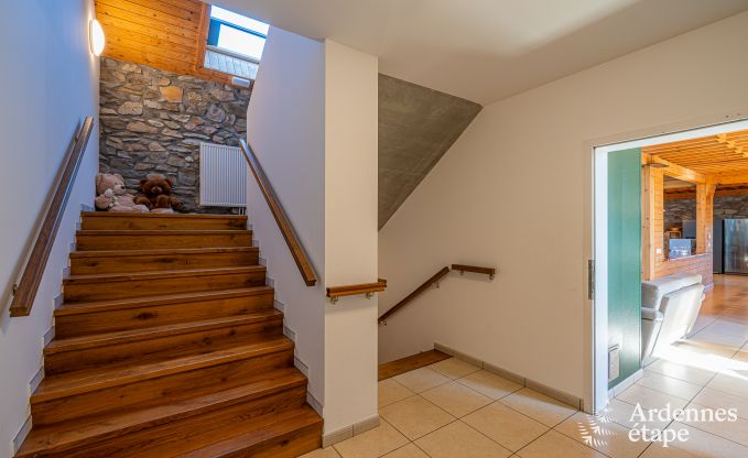 Villa tout confort � Vielsalm pour 26 personnes en Ardenne
