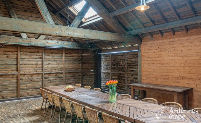 Villa tout confort � Vielsalm pour 26 personnes en Ardenne
