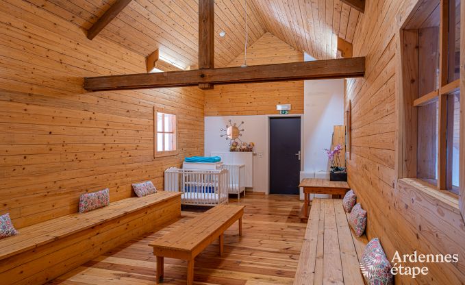 Villa tout confort � Vielsalm pour 26 personnes en Ardenne