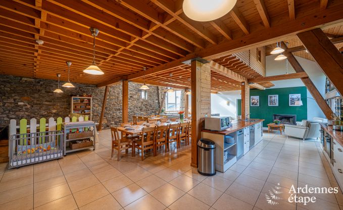 Villa tout confort � Vielsalm pour 26 personnes en Ardenne