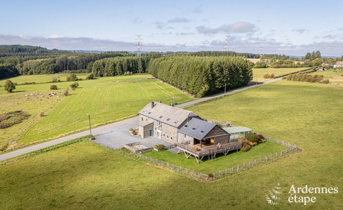 Villa tout confort � Vielsalm pour 26 personnes en Ardenne