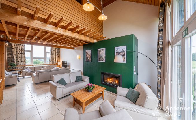 Villa tout confort � Vielsalm pour 26 personnes en Ardenne