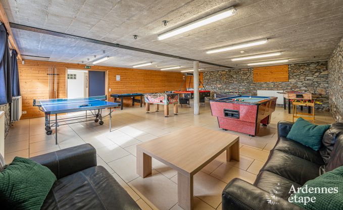 Villa tout confort � Vielsalm pour 26 personnes en Ardenne