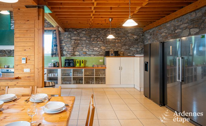 Villa tout confort � Vielsalm pour 26 personnes en Ardenne