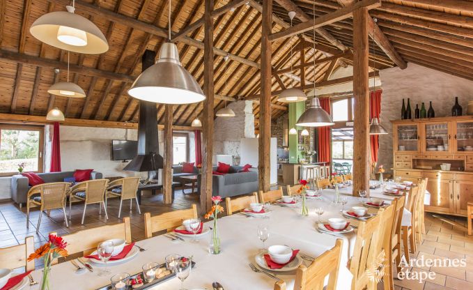 Villa de Luxe  Vielsalm pour 20 personnes en Ardenne