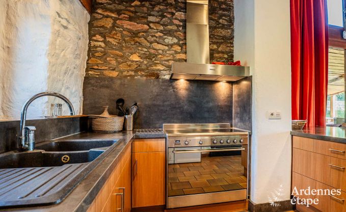 Villa de luxe � Vielsalm pour 20 personnes avec 7 chambres, piscine int�rieure, sauna et jardin priv�