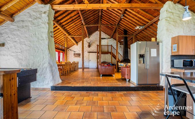 Villa de luxe � Vielsalm pour 20 personnes avec 7 chambres, piscine int�rieure, sauna et jardin priv�