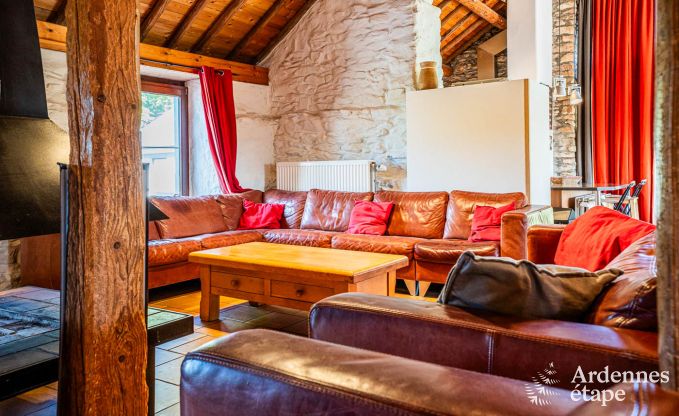 Villa de luxe � Vielsalm pour 20 personnes avec 7 chambres, piscine int�rieure, sauna et jardin priv�