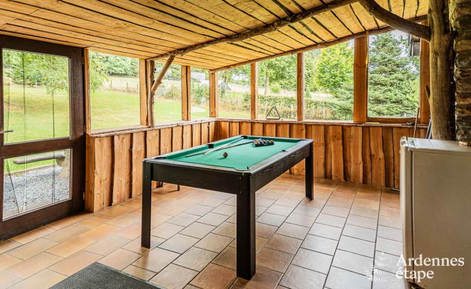 Villa de luxe � Vielsalm pour 20 personnes avec 7 chambres, piscine int�rieure, sauna et jardin priv�