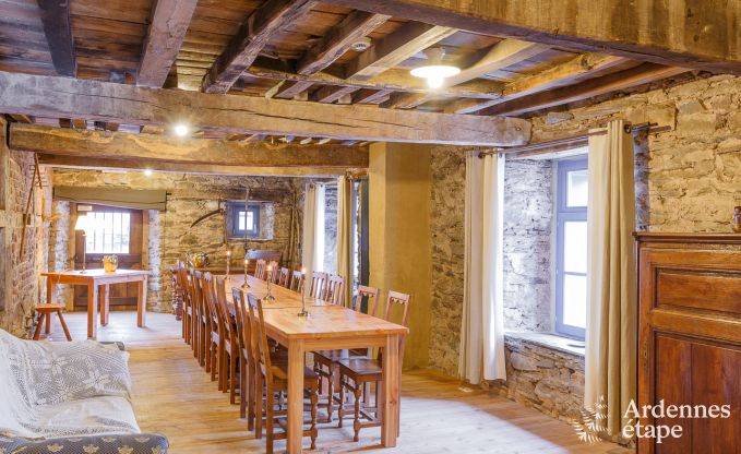 Gite de charme  Vielsalm pour 19 personnes en Ardenne