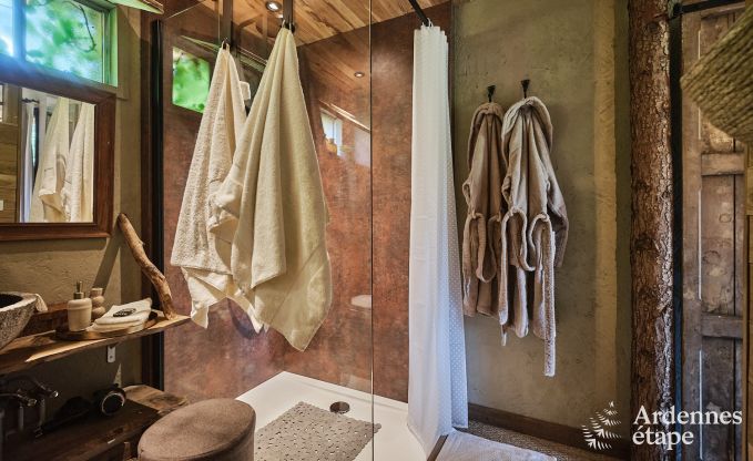 Tiny house romantique pour 2 personnes avec jacuzzi priv, pole  pellets et jardin  Vielsalm, Ardenne