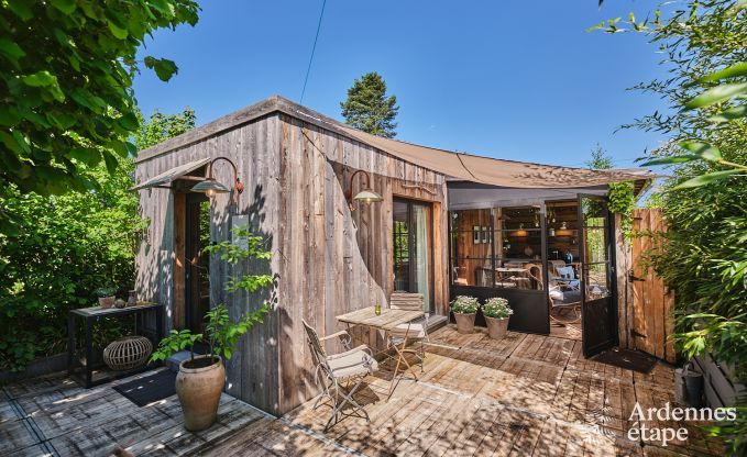 Tiny house romantique pour 2 personnes avec jacuzzi priv, pole  pellets et jardin  Vielsalm, Ardenne