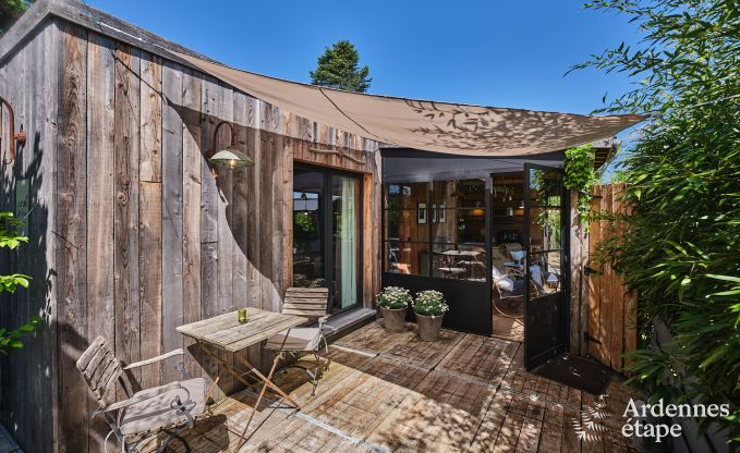 Tiny house romantique pour 2 personnes avec jacuzzi priv, pole  pellets et jardin  Vielsalm, Ardenne